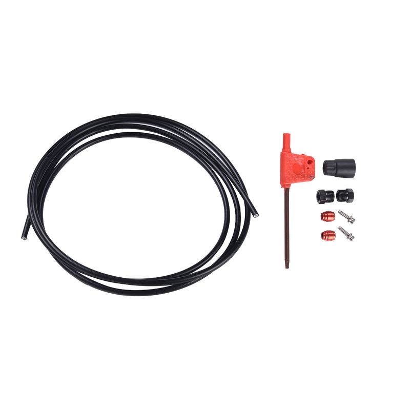 Premium Fahrrad E-Schlauch-Set 2 Meter Universals passend für SRAM-Systeme Professionelles hydraulisches Bremsleitungs-Kit für Fahrräder_voghion.com