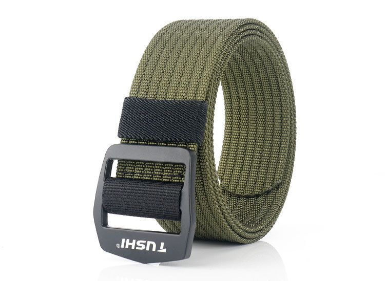 TUSHI Belt For Men And Women, Thickened Canvas Student Korean Style Casual Fabric Belt, Adjustable Length_voghion.com