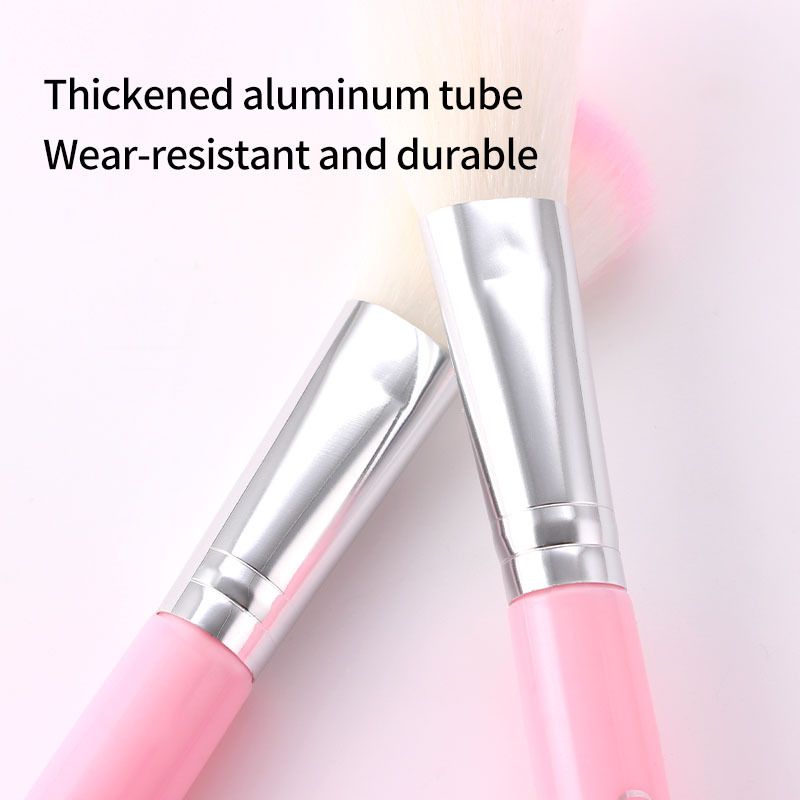 Julystar Beauty Pink Spot Color Single powder blusher Easy for Beginners to Use Portable Makeup Tool Brush_voghion.com