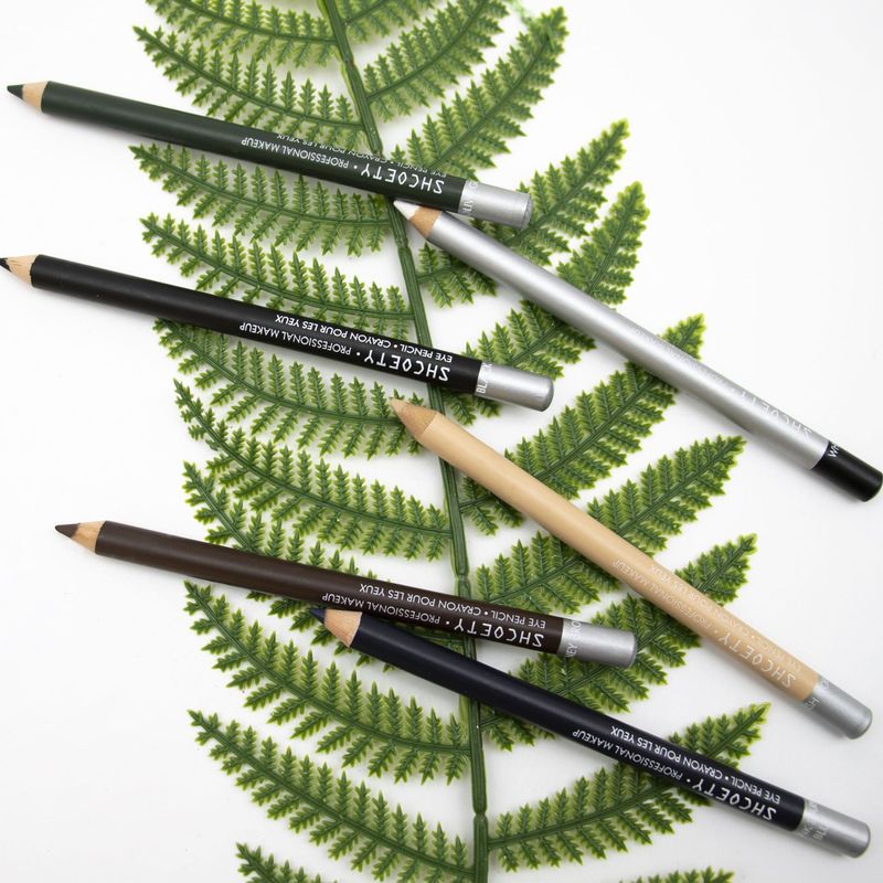 SHCOETY Augenbrauen- & Eyelinerstift aus Holz – 2-in-1 für Augenbrauen, Eyeliner & Wasserlinie – wasserfest, wischfest & langanhaltend_voghion.com