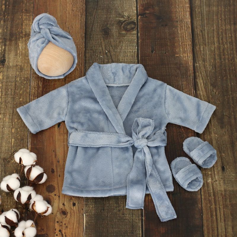 Unschlagbare Qualität Baby Neugeborenen Bademantel Hausschuhe Set Pyjamas Studio Kleidung Für Männliche Und Weibliche Baby Fotografie Neue_voghion.com