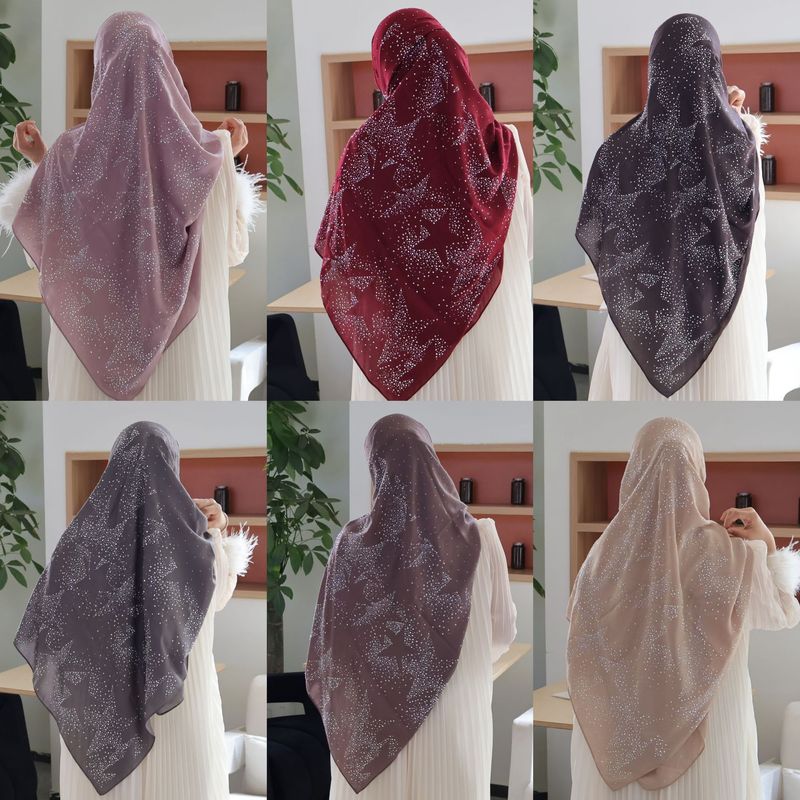 Sciarpa di seta perlata, asciugamano lungo in chiffon tinta unita, asciugamano da spiaggia ..._voghion.com