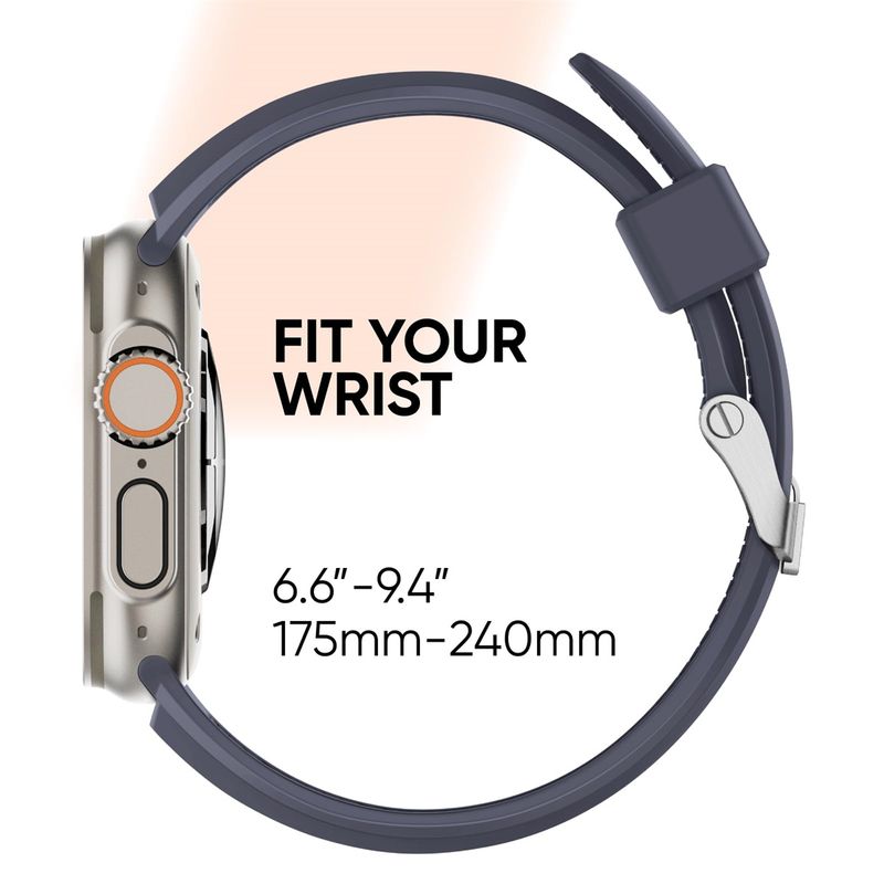 Pulksteņa siksniņa iwatch 42/44/45/49mm Silikona sporta modes pulksteņa siksniņa pulksteņu sērijai Ultra2 Se 9/8/7/6/5/4/3/2/1_voghion.com