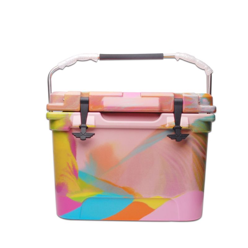 20L Auto-Inkubator Outdoor Angeln Kühllagerung Frischhalte-Eiskübel Camouflage Batik-Kühlkettenbox Frischhaltebox für Lebensmittel_voghion.com