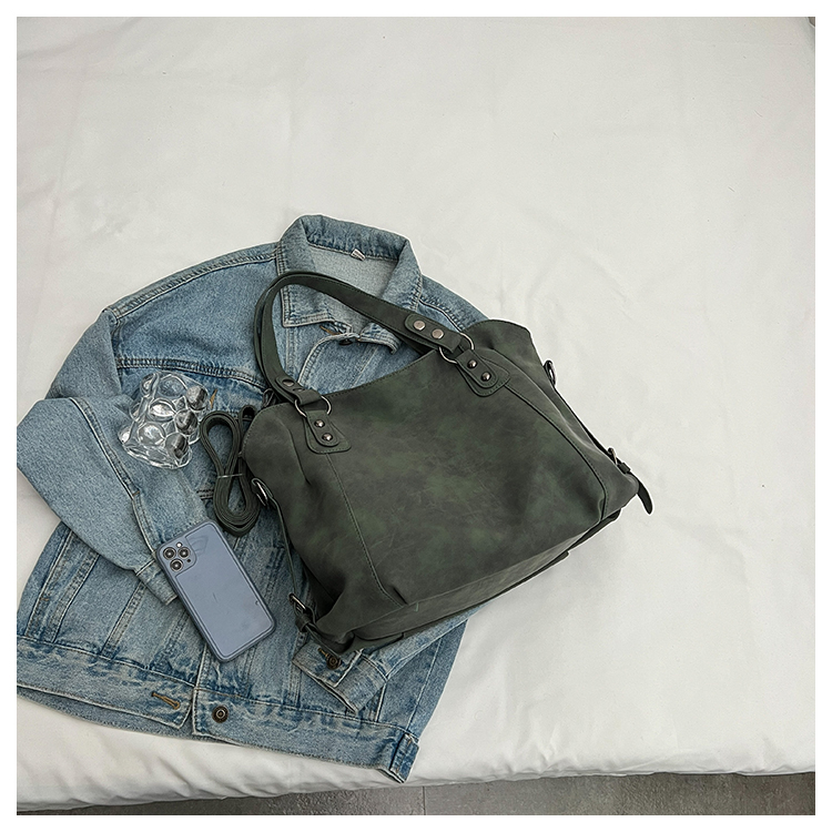 Damväskor med stor kapacitet Retro handväskor Högkvalitativ Messenger-väskor Vintage Crossbody-väskor Märke Axelväskor_voghion.com