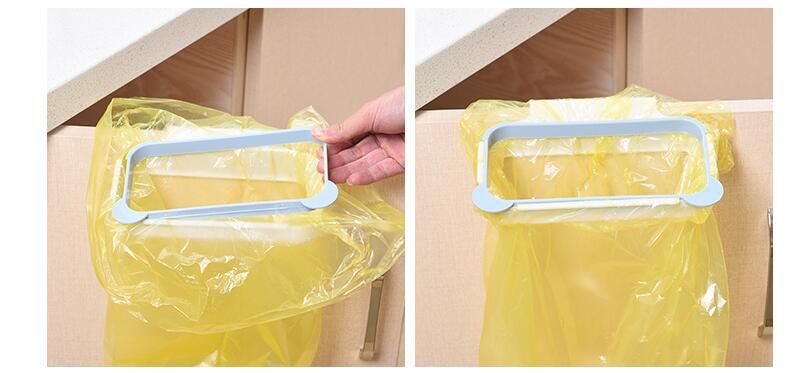 Porta dell'armadietto della cucina Gancio per sacchi della spazzatura Portaoggetti per sacchetti di plastica da cucina Classificazione Portaoggetti per sacchetti Portaoggetti Portaoggetti a parete_voghion.com