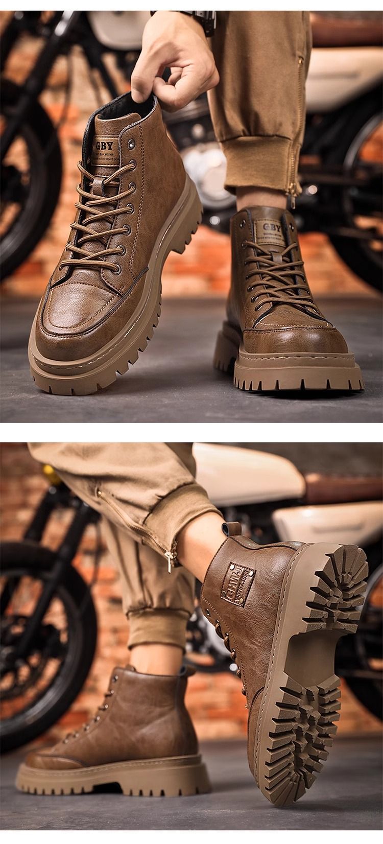 Martin Stiwwelen Hären Hierscht a Wanter Britesche Stil High Top Lieder Schong Hären Outdoor Aarbechtsstiwwelen Retro Sport Casual Moud Schong_voghion.com