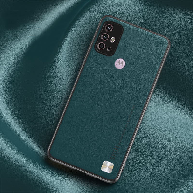 Luxus Leder Telefon Fall Für Motorola Moto G60 G30 G20 G10 G200 E7 Power Rand S30 X30 5G Abdeckung matte Silikon Protectio_voghion.com