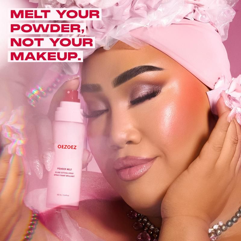 Setting Hydrating Lightweight Natural Shimmer Long-lasting Waterproof Makeup Spray_voghion.com
