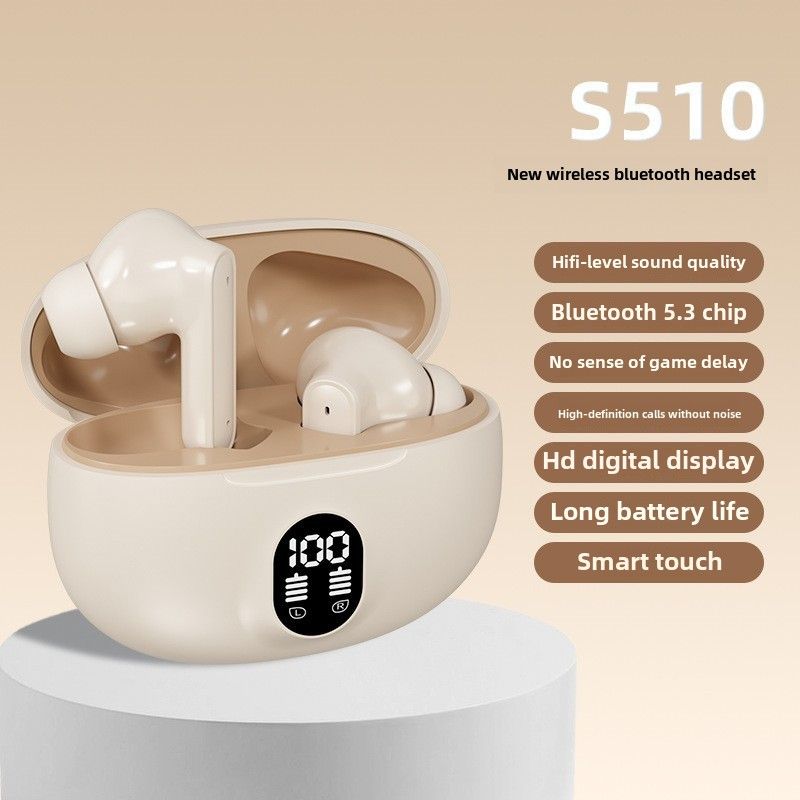 Neues 895B-Bluetooth-Headset mit Digitalanzeige, TWS-Headset mit Geräuschunterdrückung, In-Ear-Bluetooth-Headset mit superlanger Akkulaufzeit_voghion.com