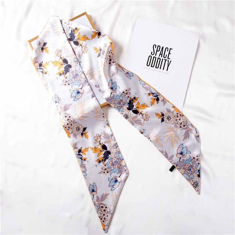 Stile cinese per le donne nell'estate del 2024, nuove sciarpe stampate a strisce lunghe, dolci sciarpe floreali dal Giappone e dal sud_voghion.com