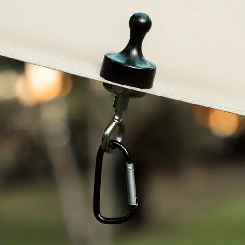 per tenda da campeggio con magnete esterno, luce, gancio magnetico forte_voghion.com