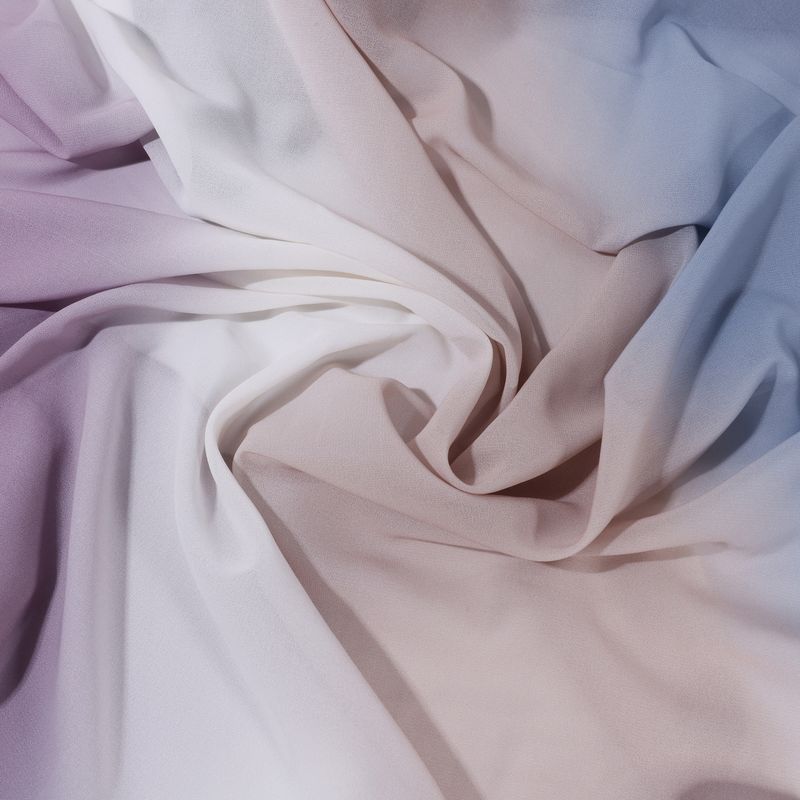 Breathable Pearl Chiffon Scarf - Floral Printed Lightweight Shawl For Women (Thin & Soft, Sun Protection, Elegant Silk-Like Fashion Accessory)_voghion.com