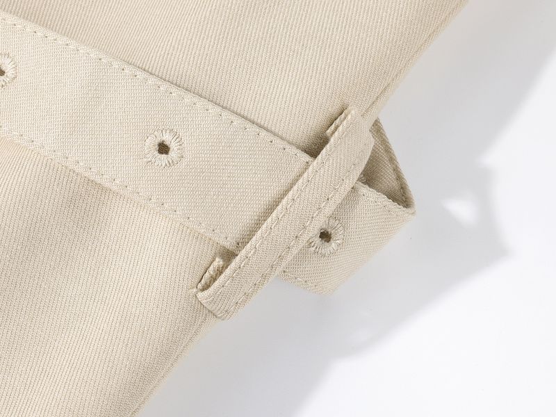 XinmonLee Vroege Herfst Nieuwe Lange Trenchcoat High-End Elegante Koreaanse Stijl Losse Casual Opstaande Kraag Jas_voghion.com