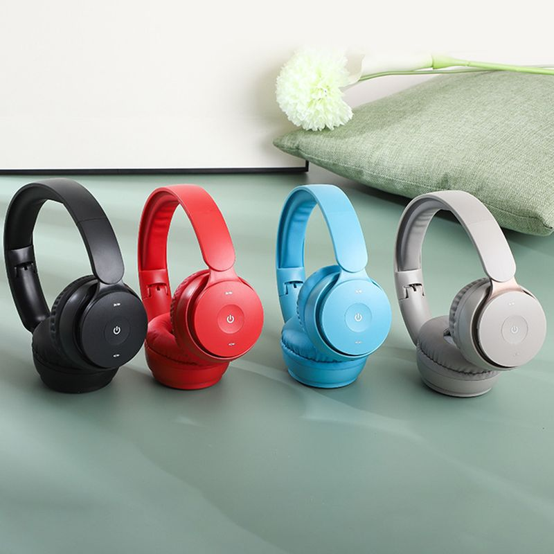 1 Set F68 Headset Bluetooth 5.1 Reduction Stereo Surround Ergonomics Design to Wear Foldable Adjustable Size Wireless_voghion.com