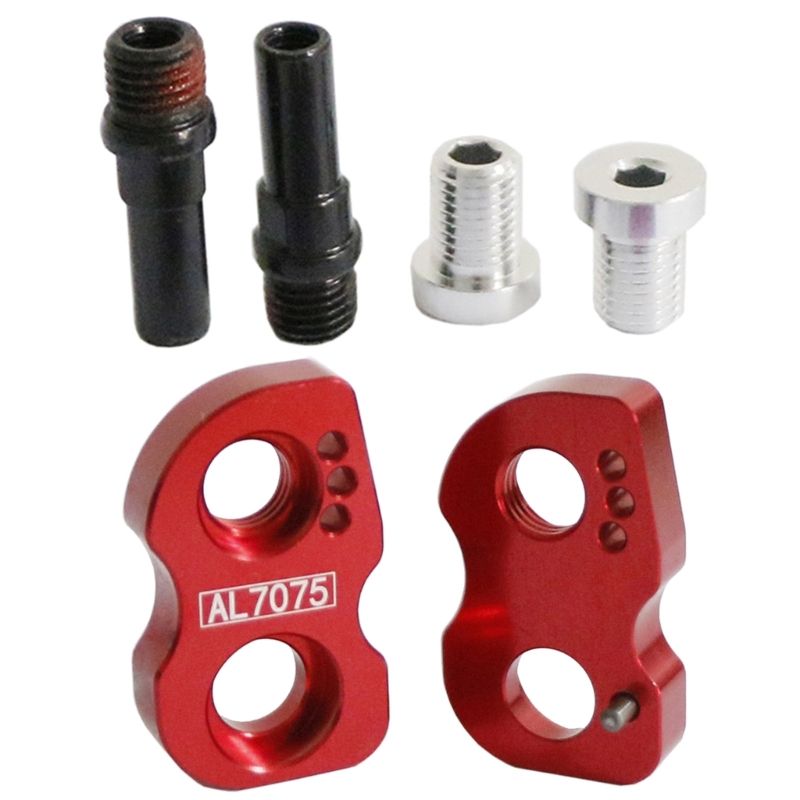 Folding Extension Adapter Set Bike Brake Extenders for Frame or Fork_voghion.com