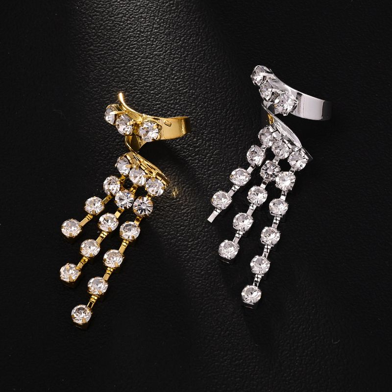 New Tassel Stylish And Fashionable, Rhinestone Women's Adjustable Ring, Accessory Ring_voghion.com