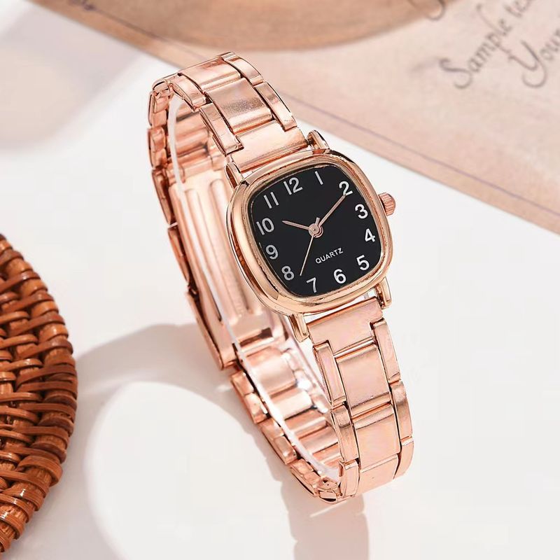 Retro Watch For Women, Stylish And Elegant, Barrel Shaped Quartz Ladies' Watch, Elegant, Literary And Trendy, Simple Style_voghion.com