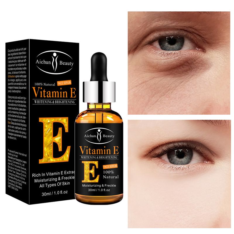 AICHUN Vitamin E Essence Original Liquid Brightening Serum per ridurre le occhiaie_voghion.com