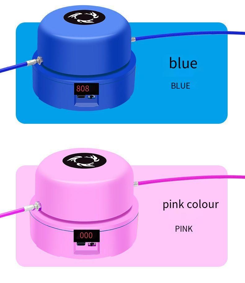 Bluetooth Schnurlose Fitnessübung für Erwachsene Kinder Automatische Zählmusik Smart Springseilmaschine_voghion.com