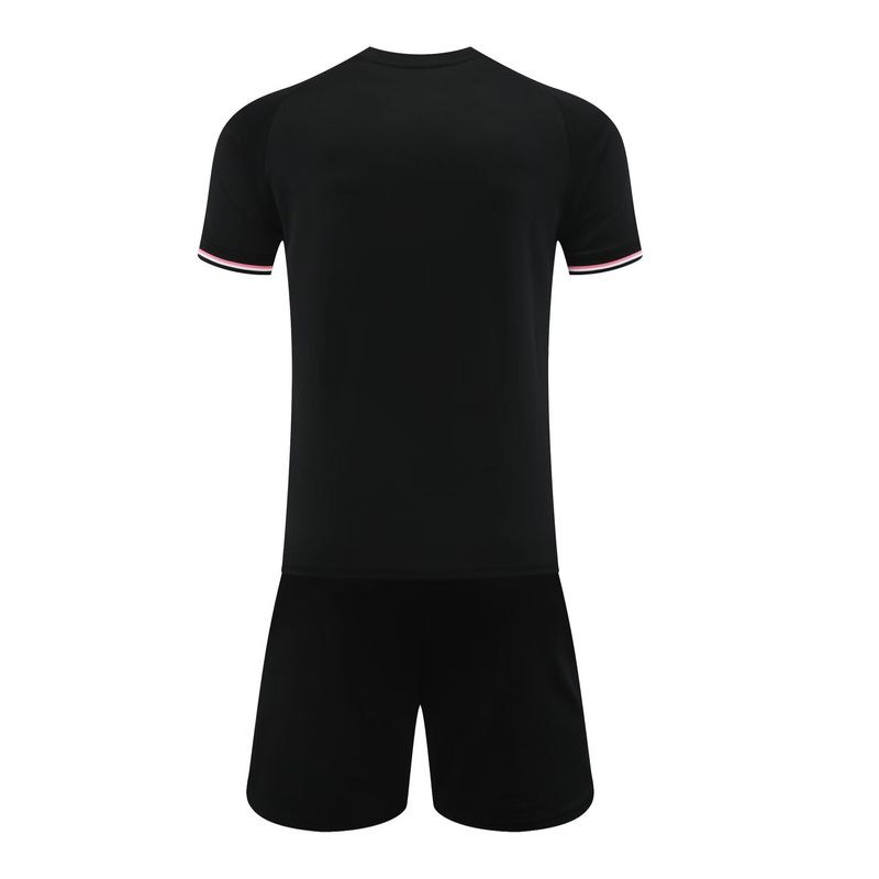 Summer football with breathable quick drying fabric, adult and children's printed size competition training suit_voghion.com