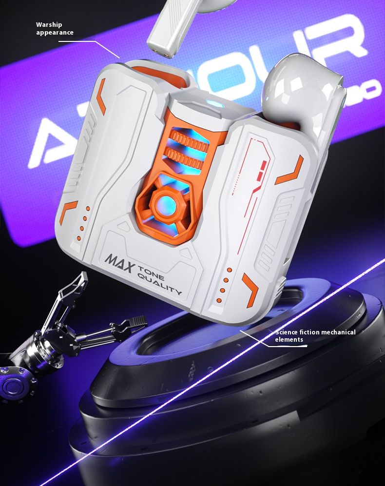 Tws GM80 Wireless Upgrade Bluetooth 5.4 Gaming Earphones Sport Headset Dual Mode HD Call Noise Reduction Earbuds With Mic_voghion.com