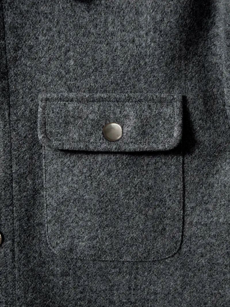 Giacca da lavoro in velluto a coste da uomo – Cappotto casual doppiopetto dalla vestibilità comoda con tasche multiple (S-XXL, 7 colori)_voghion.com