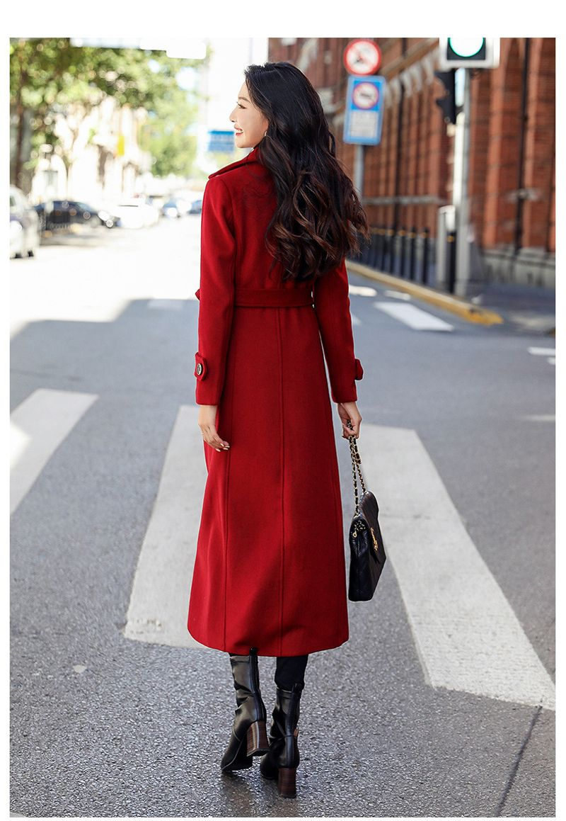 Women's Thick Woolen And Long Quality Coat_voghion.com