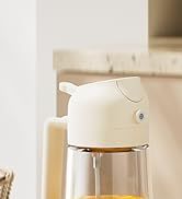 Spruzzatore e dispenser per olio in vetro 2 in 1 - Bottiglia verde scuro da 16 once_voghion.com
