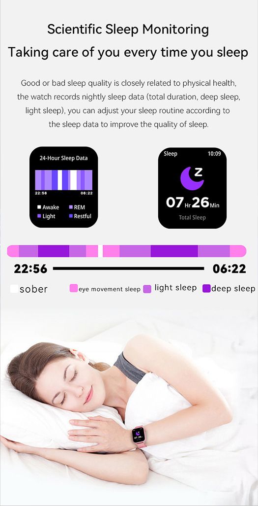 X12 Smart Watch 1.83 Large Screen Heart Rate Blood Pressure Monitoring Health Sports Bracelet_voghion.com