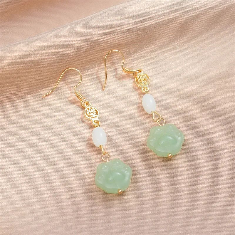2024 Super Hot Nuovo Con Nappa Lunga Stile Cinese E Accessori Donna, Adatto Per Orecchini Estivi_voghion.com