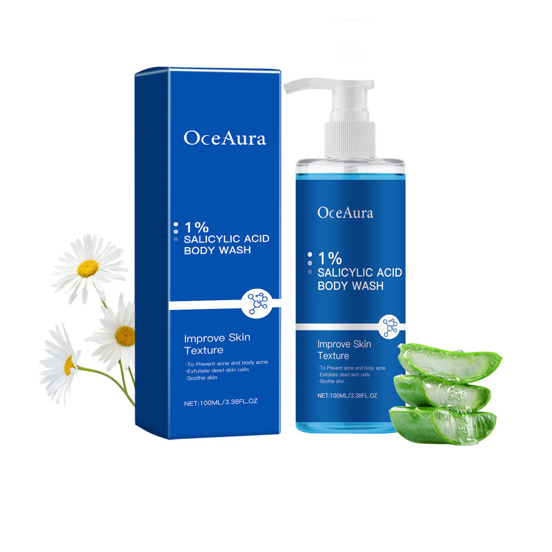 OceAura Salicylic Acid Body Wash Daily Gentle Cleaning, Exfoliating, Oil Control Refreshing, Clean, Comfortable And Lubricating_voghion.com