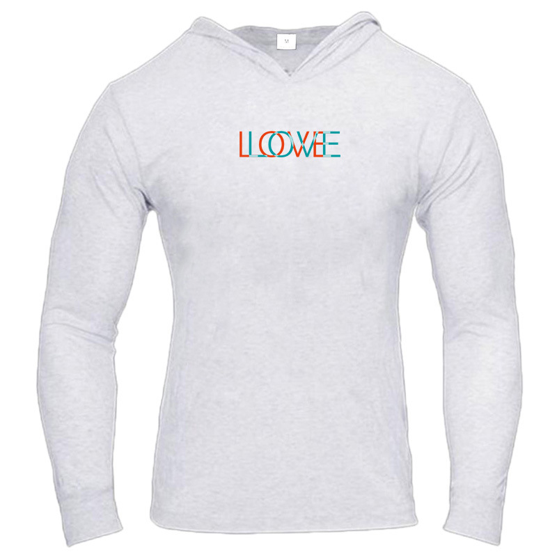 Men's hoodie slim-fit running long sleeve jacket warm base top_voghion.com