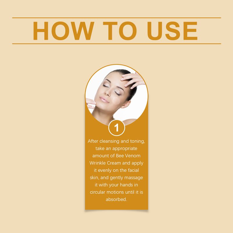 OUHOE Bee Venom Facial Care Cream Gently Moisturizes Brightens The Skin, Leaving It Delicate, Tender, And Soft_voghion.com