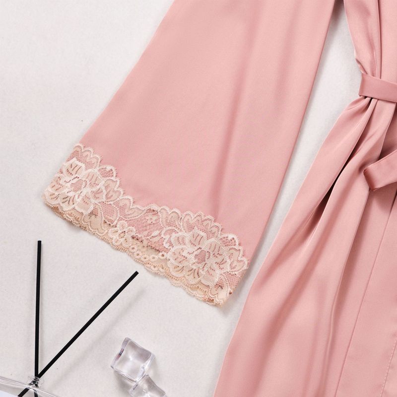 Nachtwäsche für Damen Pyjamas zweiteiliges sexy Heimkleid-Set für Damen kann draußen getragen werden_voghion.com