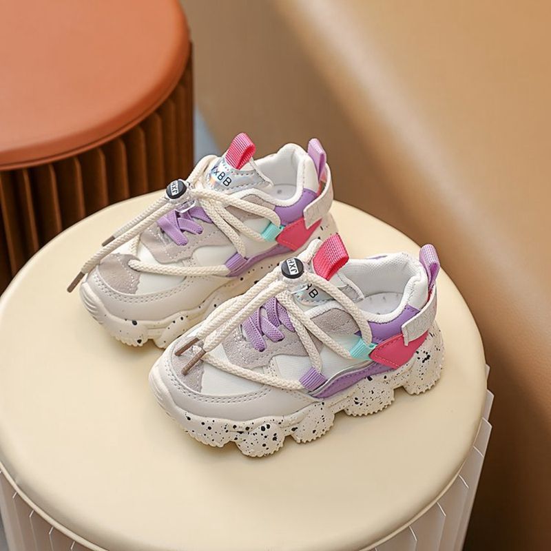 SHLIANG Maat 21-30 Baby Peuter Schoenen Voor Jongens Meisjes Ademende Kinderen Casual Schoenen Sneakers Antislip Kinderen Sportschoenen Tenis S056B_voghion.com