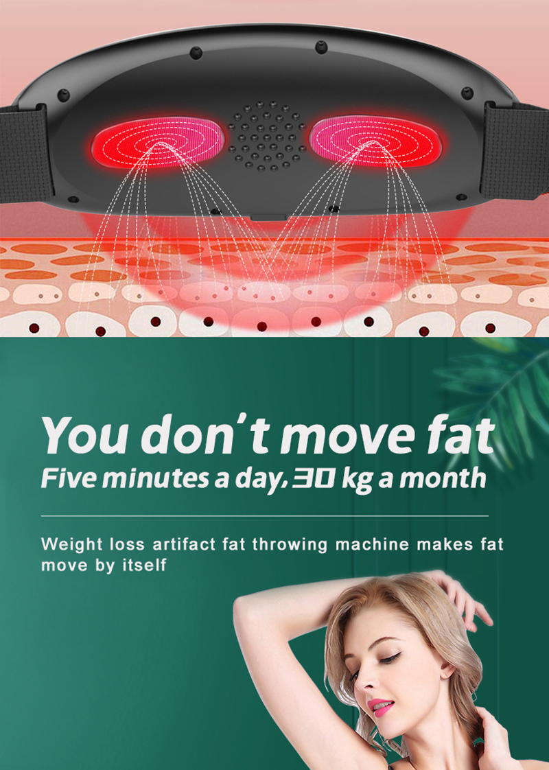 Cintura dimagrante elettrica EMS, vibrazione a impulsi, addominali, cellulite, brucia grassi, pancia, schiena, massaggio, bellezza e salute_voghion.com