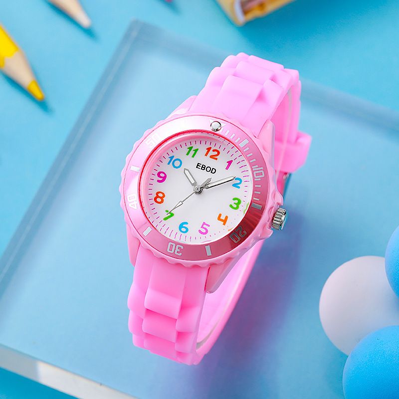New Jelly Silicone Watch Boys Girls Primary And Secondary School Students Simple Fashion Children's Quartz_voghion.com
