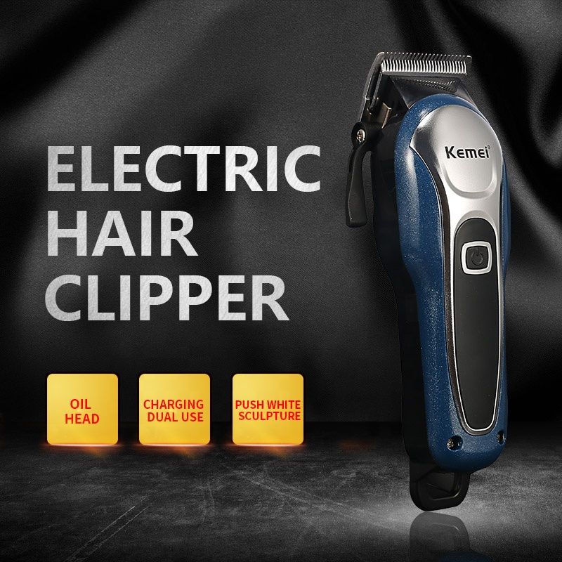 Kemei KM-1995 LCD Professional For Men Beard Electric Cutter Hair Cutting hine Haircut Cordless Trimmer_voghion.com