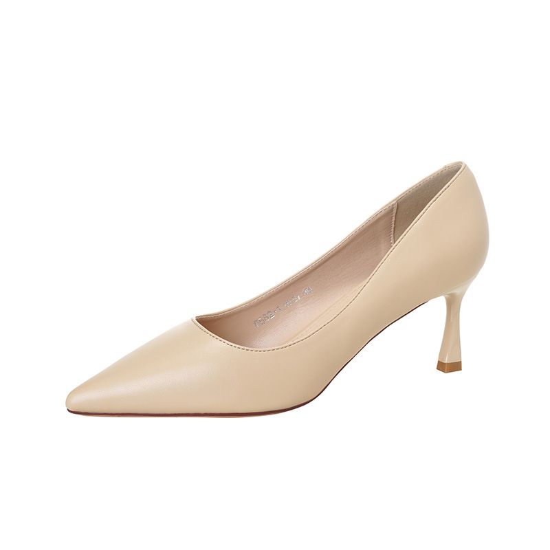 6682-A1 Neue, elegante, vielseitige und bequeme High Heels für Damen – ideal für den Alltag, mit goldfarbenem Rand und hohem Tragekomfort._voghion.com