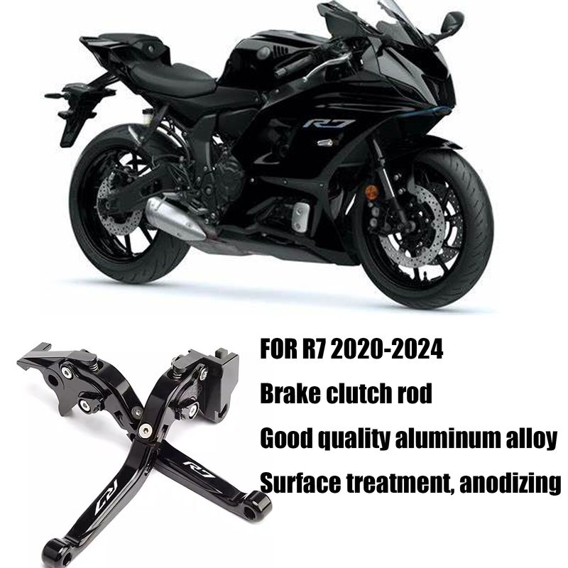YZF R7 YZFR7 YZF-R7 Új motorkerékpár alkatrészek CNC 6 sebességes állítható behúzható összecsukható fékkuplungkar_voghion.com
