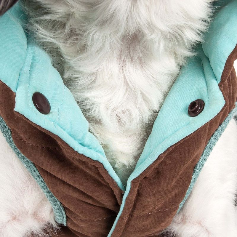 Touchdog Waggin Swag Reversible Insulated Pet Coat_voghion.com