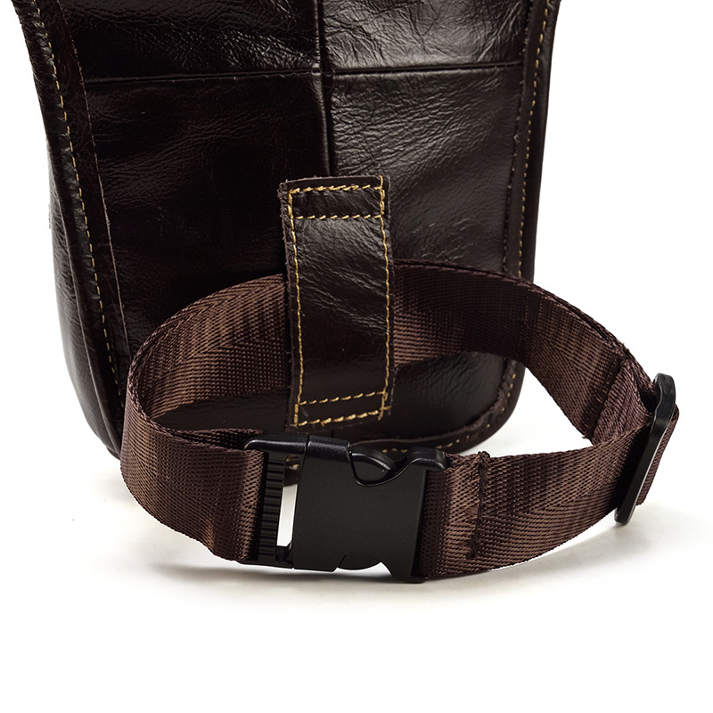 Männer Echt Lieder Taille Bag, Kuhhaut Been Bag, Casual Outgoing Mobile Phone Headband Layer, Cowhide Männer Bag, Pistoul_voghion.com