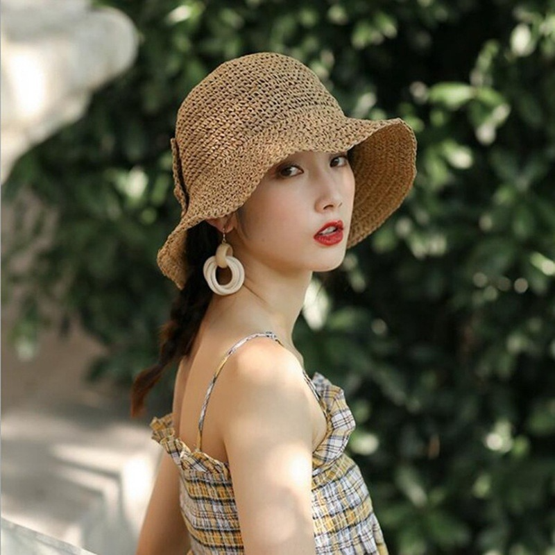 Fashion Beach 2024 Női divat nyári szalmakalapok napellenző Panama Fedoras női kalap_voghion.com