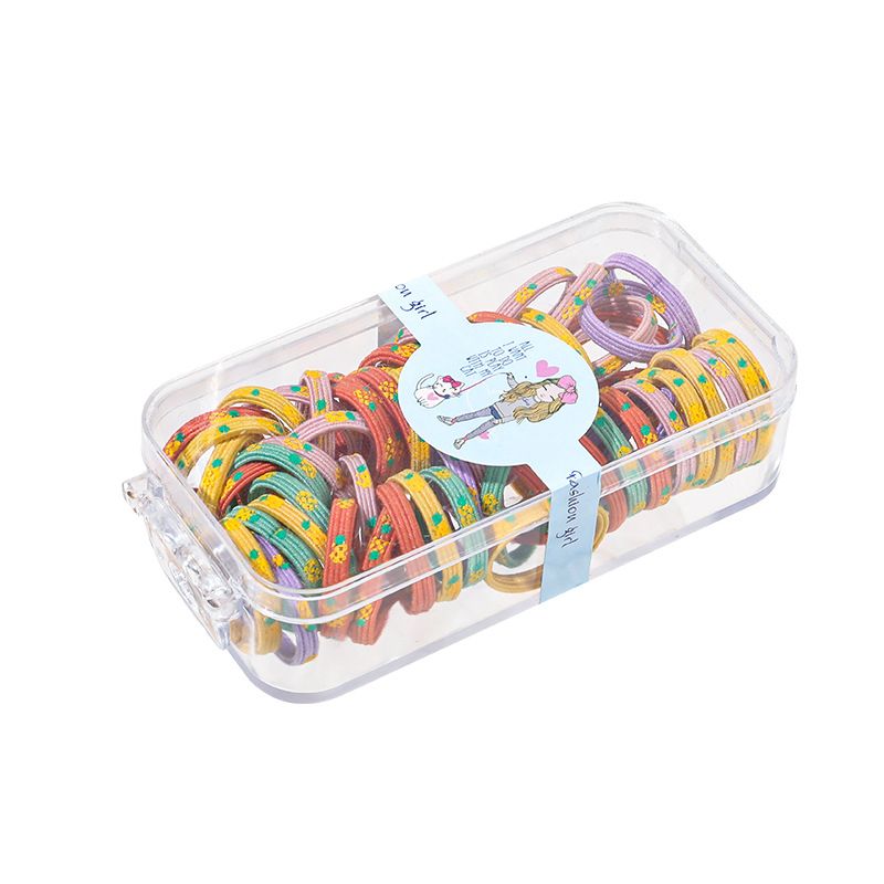 Unisex Box pandebånd Pandebånd Højt elastisk elastikbånd til piger og børn hårslips pandebånd hårtilbehør_voghion.com