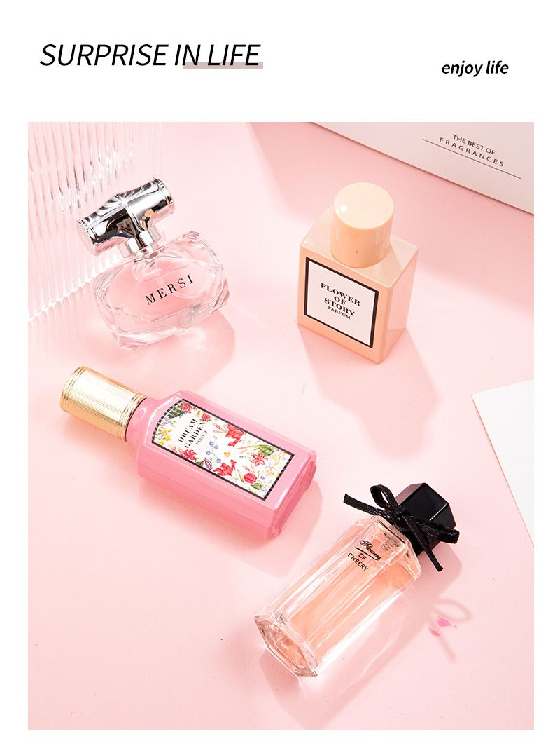 Dámský parfém New Flower Tale Of Things, sada 4 kusů, dárková krabička, dlouhotrvající vůně, květinové květy, parfémy, Vietnam_voghion.com