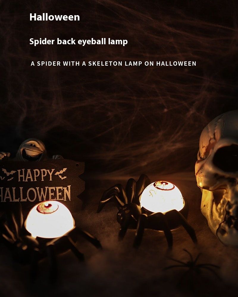 Bougie d'Halloween citrouille LED électronique ornements de bureau créatifs petites veilleuses accessoires de décoration de scène_voghion.com