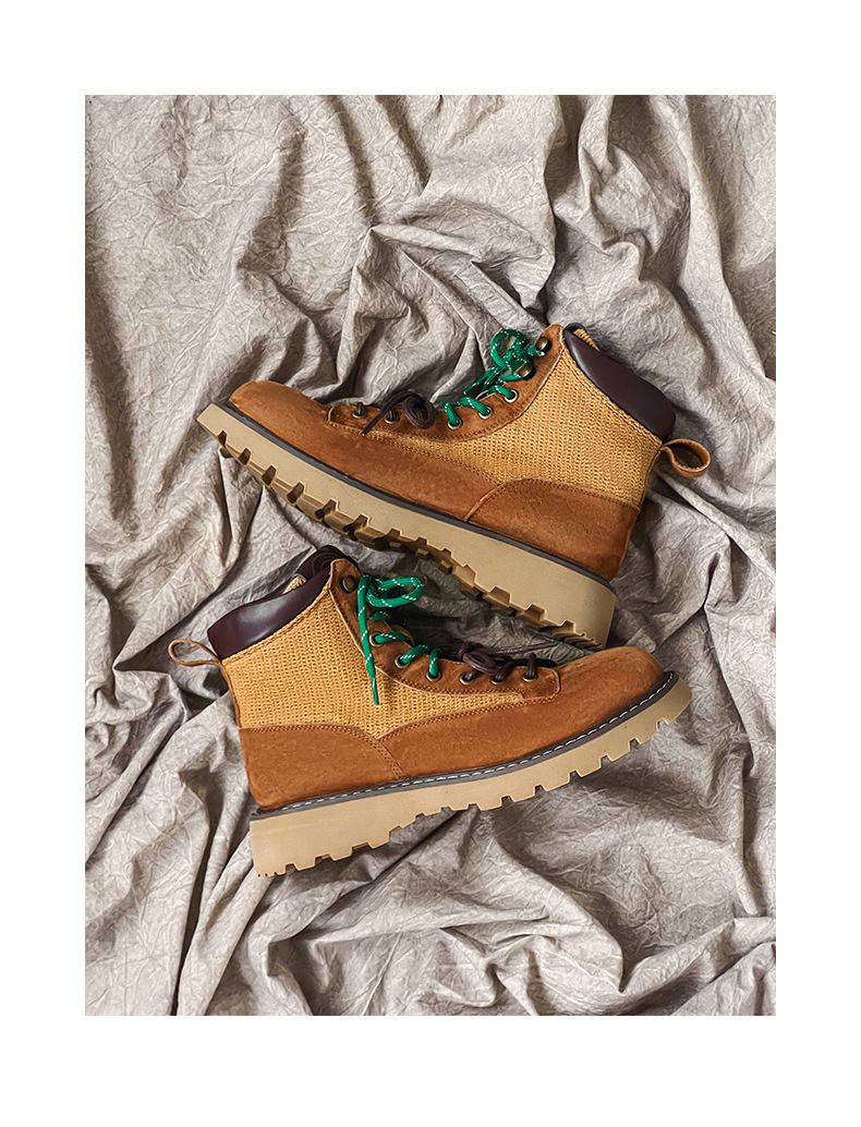 Women's Shoes Casual Short Boots Hiking British Style Fashionable Mid Cut Short Boots Round Toe Thick Bottom Classic Martin Boots Autumn And Winter_voghion.com