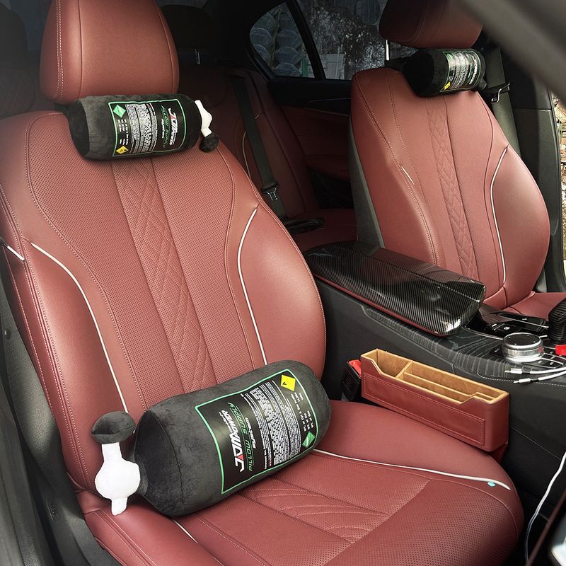 Hot Selling NOS JDM Modified Nitrogen Bottle Neck Lendenkussen Auto-interieur Hoofdsteun Accessoires_voghion.com