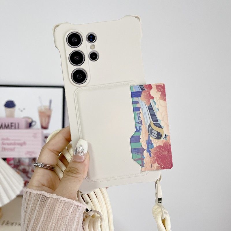 Funda tipo cartera con correa cruzada para Samsung Galaxy A15, A54, A34, A14, A53, S22, S24 Plus, S23 Ultra FE, armadura a prueba de golpes y tarjeta_voghion.com